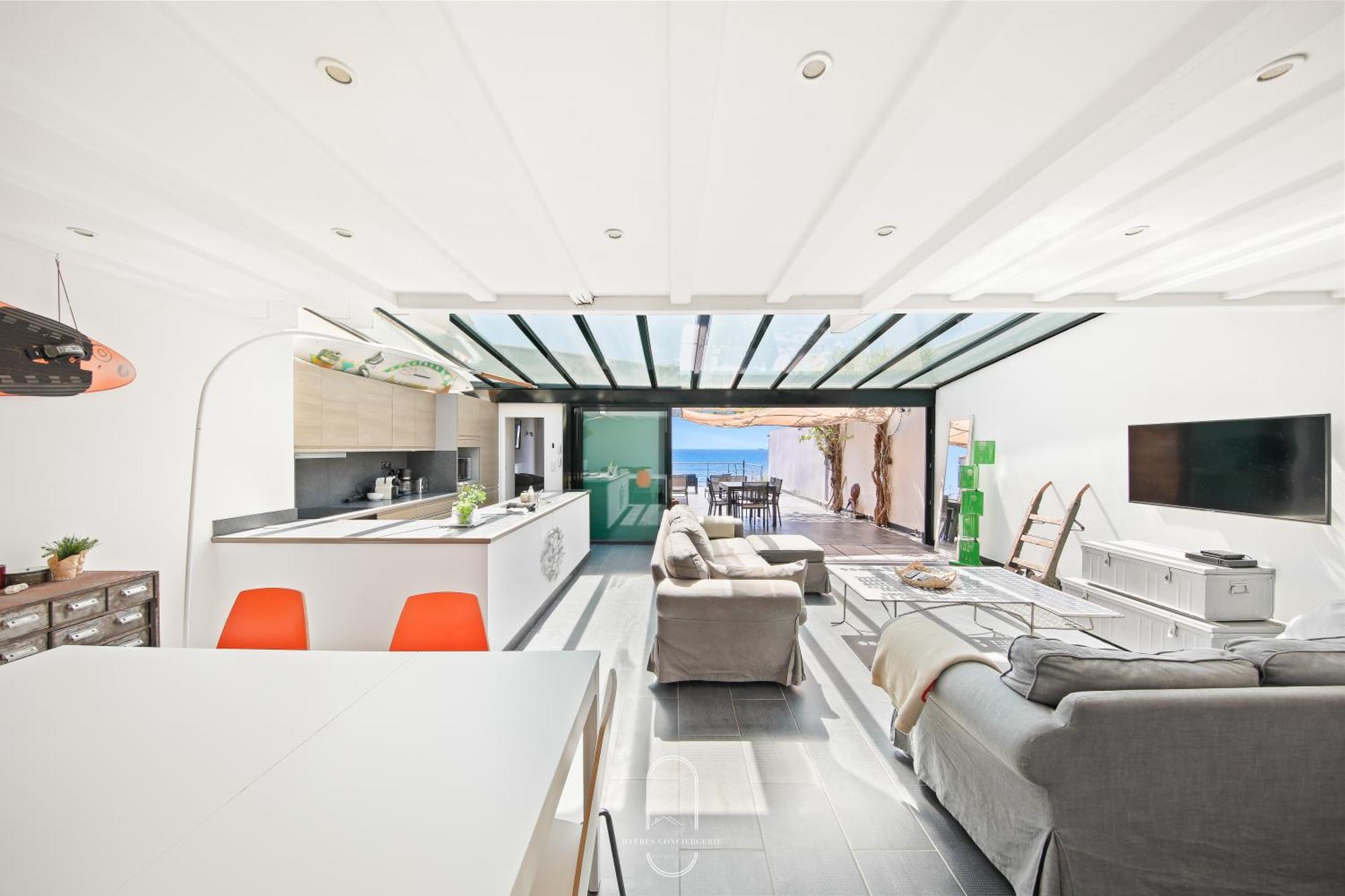 Maison Sur L'Eau-Hyeres-Almanarre-Parkings Clim Wifi By Hc Exteriér fotografie